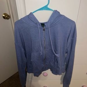 Women's Cropped Zip-Up Hoodie - Wild Fable™